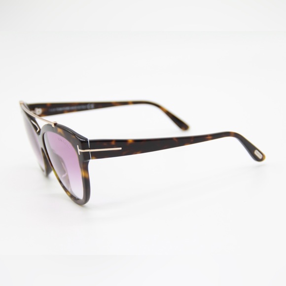 NEW TF518 52Z WOMEN’S SUNGLASSES TOM FORD LIVIA FT0518/S 52Z - Picture 7 of 12